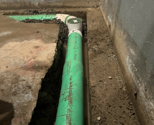 basement waterproofing drainage